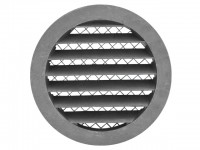 Решетка круглая алюминиевая D-100
